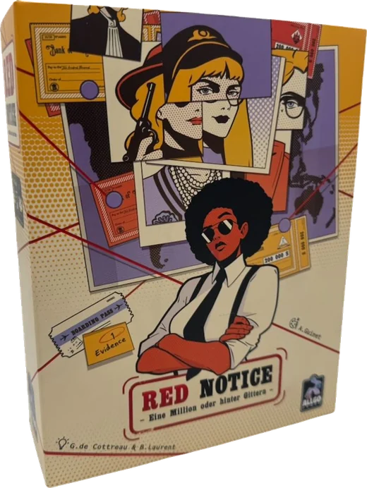 Spielschachtel Red Notice