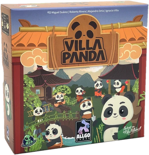 Spielschachtel Villa Panda